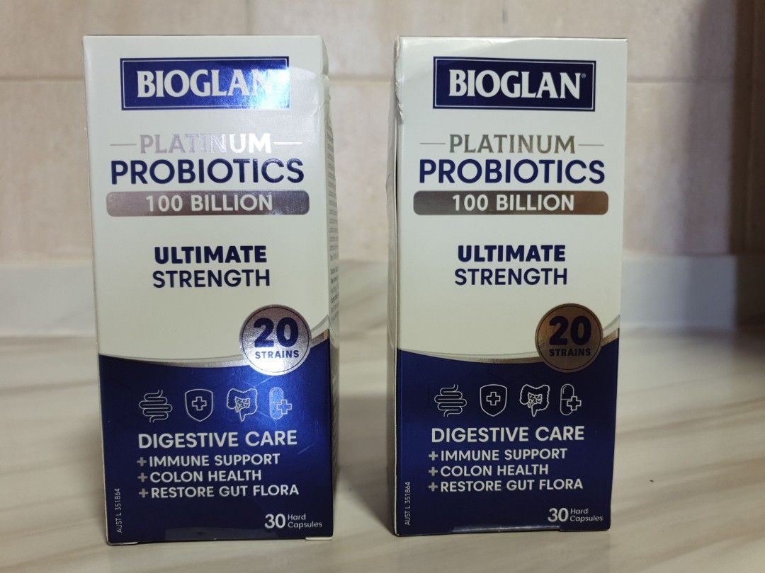 Viên bổ sung lợi khuẩn đường ruột Bioglan Platinum Probiotic 50 Billion 60 Capsules