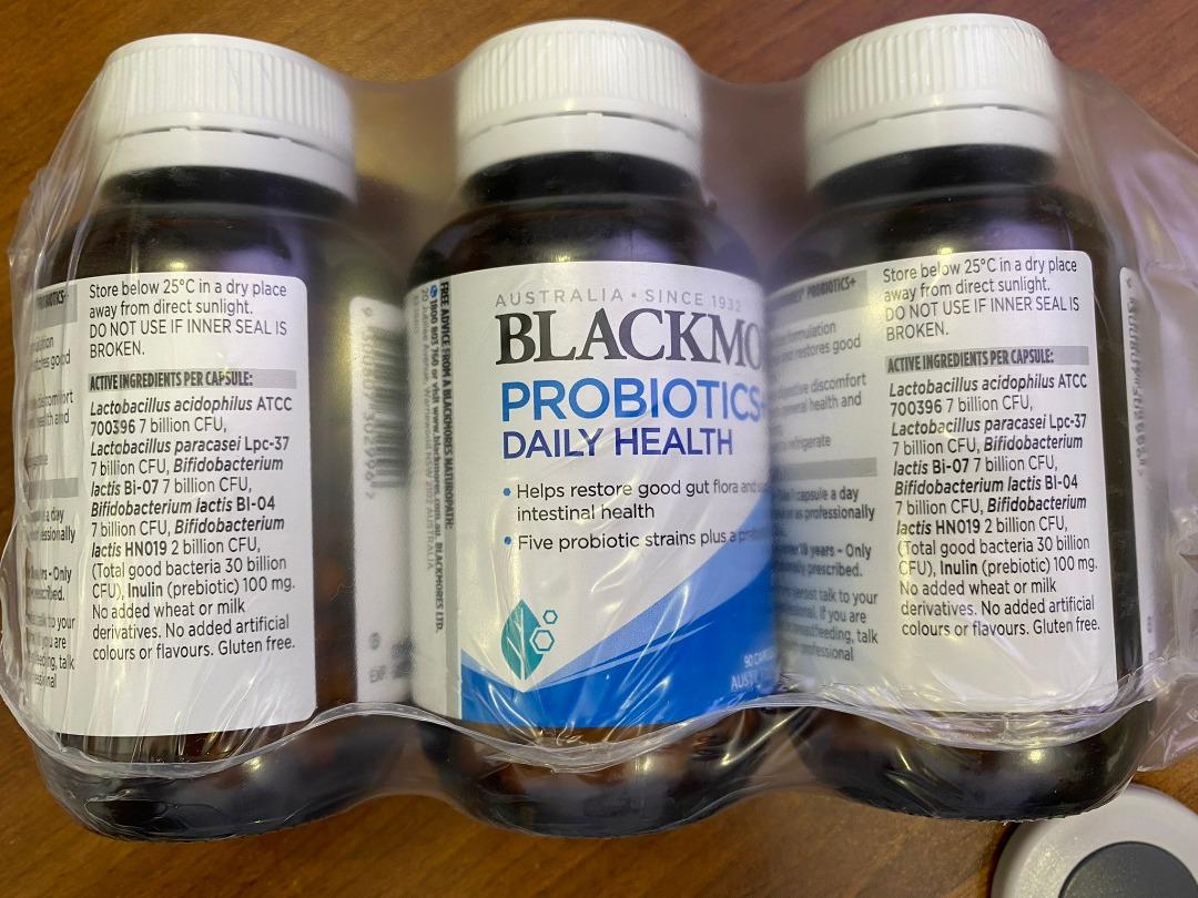 Viên uống hỗ trợ tiêu hóa Blackmores Probiotics+ Daily Health 90 viên