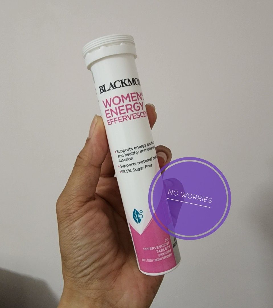 Viên sủi bổ sung năng lượng dành cho phụ nữ Blackmores Womens Energy Effervescent 20 Tablets