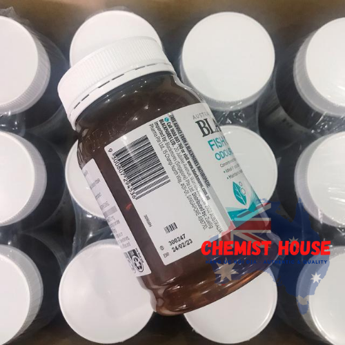 Blackmores Odourless Fish Oil  - Viên uống Dầu cá không mùi Minicaps 400 viên