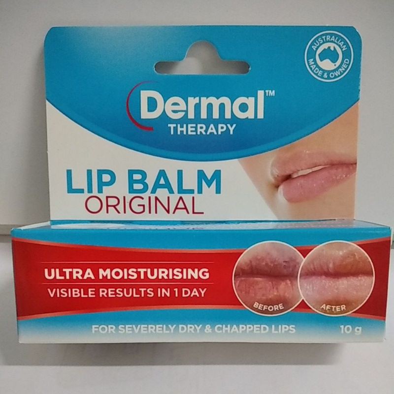 Son Dưỡng Môi Dermal Therapy Lipbalm 10g Giảm Khô Nứt Nẻ Môi