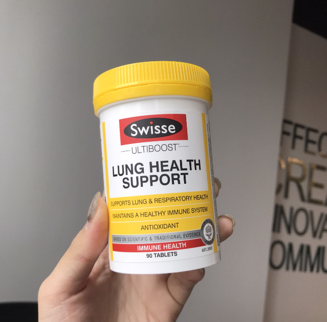 Viên Uống Bổ Phổi Thải Độc Phổi Úc - Swisse Lung Health Support 90 VIÊN