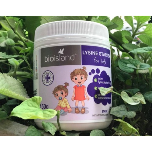 Bio Island Lysine Starter - Bột tăng chiều cao 150g