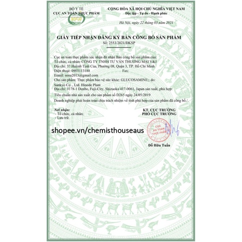[Hàng Chuẩn ÚC] Blackmores Glucosamine 1500mg - Viên uống hỗ trợ xương khớp 180 viên