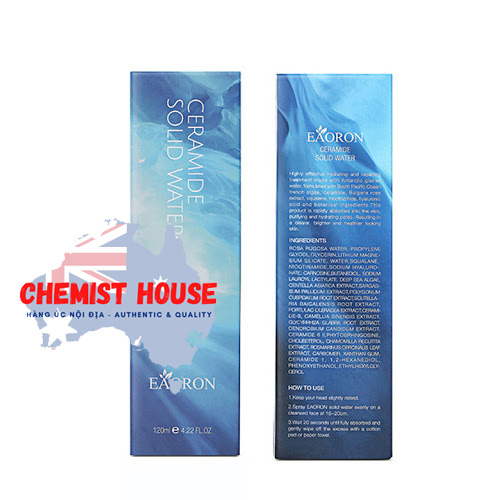 Eaoron Ceramide Solid Water - Nước thần tái tạo da 120ml