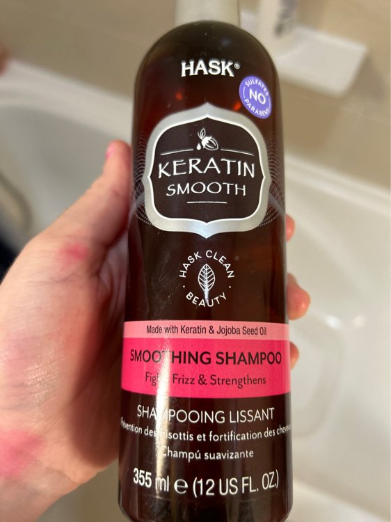 Dầu Gội Giúp Phục Hồi Tóc Hask Keratin Protein Smoothing 355ml