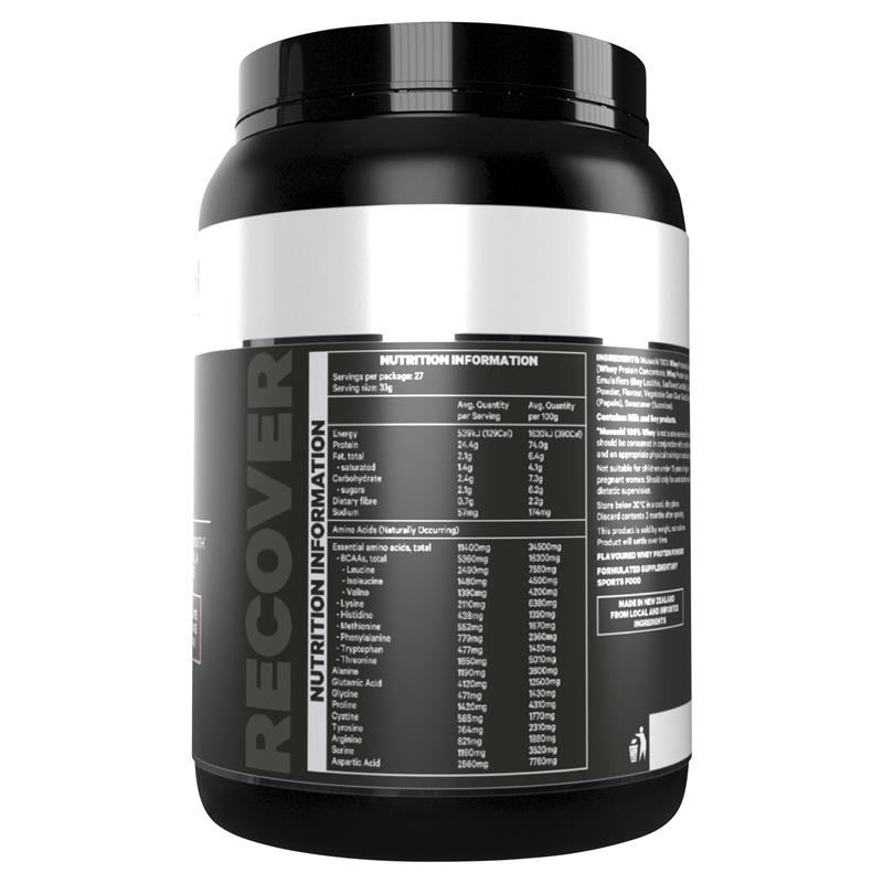 Bột Protein Whey Musashi 100% Hỗ Trợ Tăng Trưởng & Phục Hồi Cơ Bắp Vị Caramel Muối/Vanila/Sô cô la 900g - Musashi 100% Whey Salted Caramel 900g