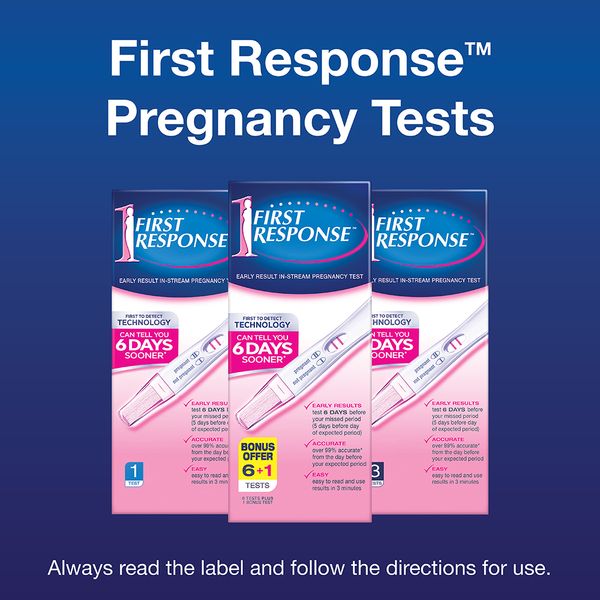 Bộ Dụng Cụ Test Canh Rụng Trứng First Response 14 Gói Trong Vòng 14 Ngày Tăng Cơ Hội Mang Thai - First Response 14 Day In Stream Ovulation Test Kit 14 Pack