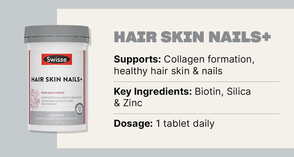 Swisse Hair Skin Nails - Viên uống đẹp da, đẹp tóc