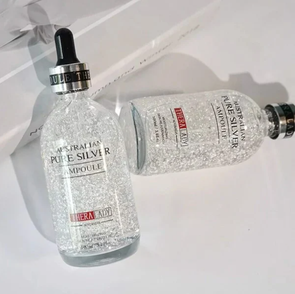 Serum tinh chất bạc từ Úc Thera Lady Pure Silver Ampoule 100ml trắng da mềm mại săn chắc chống lão hóa