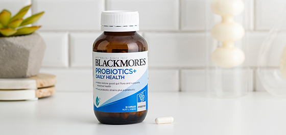 Viên uống hỗ trợ tiêu hóa Blackmores Probiotics+ Daily Health 90 viên