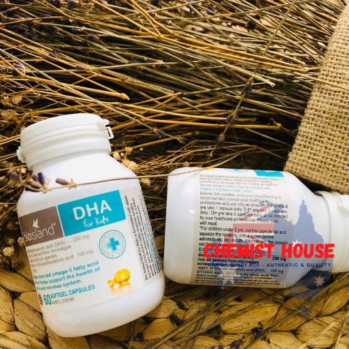 Bio Island DHA cho trẻ - Dầu cá giúp bé thông minh hơn 60 viên