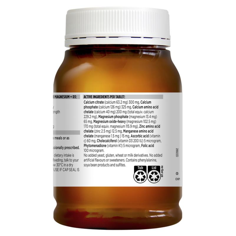 Viên uống chắc khỏe NGỪA LOÃNG XƯƠNG Blackmores Total Calcium Magnesium + D3