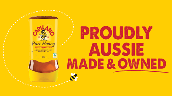 Mật Ong Nguyên Chất Capilano 100% Úc 500g - Capilano 100% Pure Australian Honey Squeeze 500g