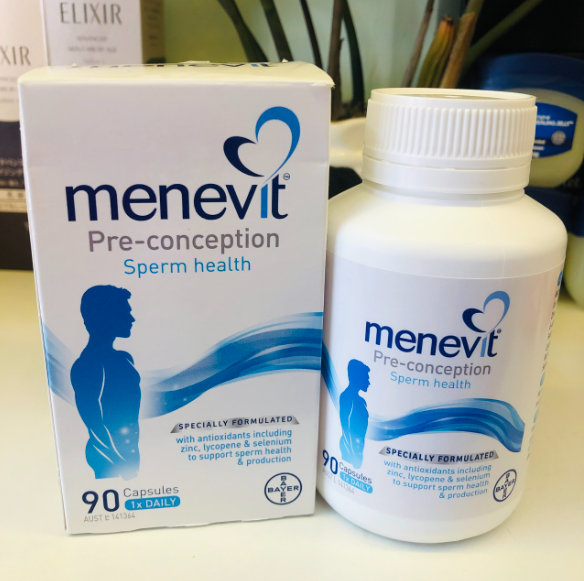 Combo Thụ Thai 3 món (Menevit + Hàu Oyster Plus + Blackmores Conceive Well Gold)