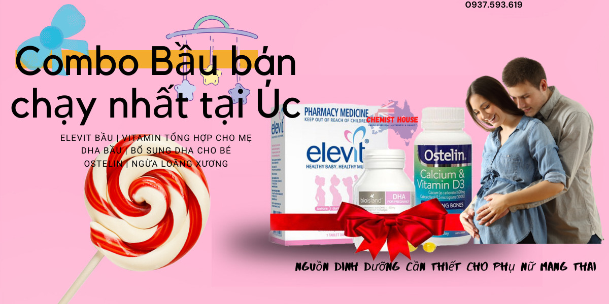 Combo Hỗ Trợ Sức Khỏe Cho Mẹ Bầu Trong Suốt Thai Kì