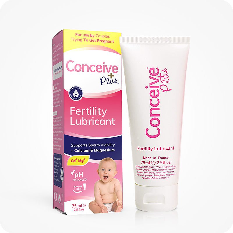 Conceive Plus Combo Gel Bôi Trơn Tăng Thụ Thai Cân bằng PH An Toàn Đặt Chứng Nhận FDA Hoa Kì - Loại Tuýp Nhỏ & Tuýp Lớn 75ML