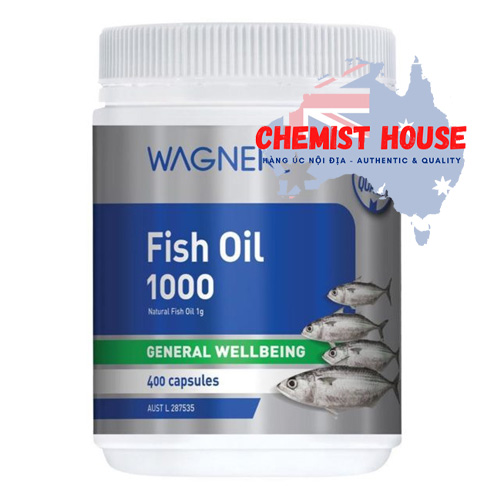 Wagner Fish Oil 1000 - Viên uống bổ sung Omega-3 400 viên