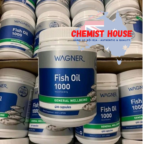 Wagner Fish Oil 1000 - Viên uống bổ sung Omega-3 400 viên