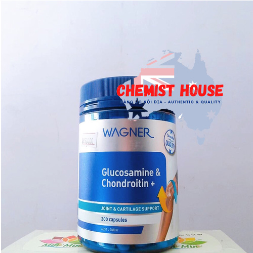 Wagner Glucosamine & Chondroitin+ - Viên uống hỗ trợ xương khớp 200 viên