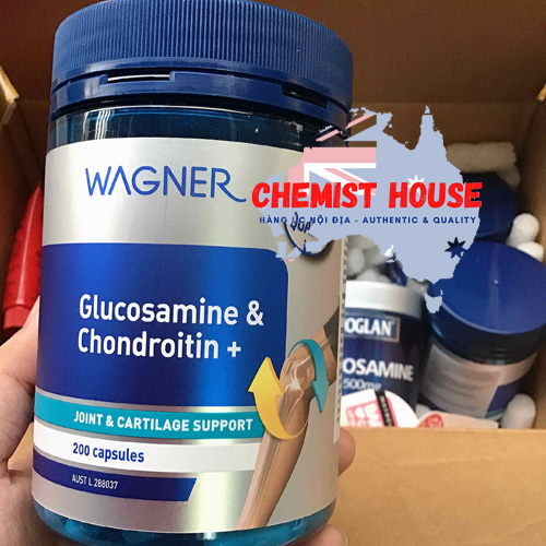 Wagner Glucosamine & Chondroitin+ - Viên uống hỗ trợ xương khớp 200 viên