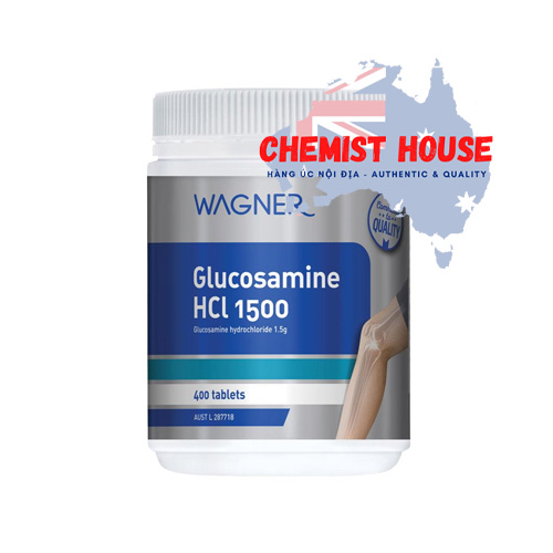 Wagner Glucosamine HCL 1500 - Viên uống bổ xương khớp 400 viên