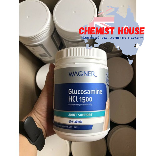 Wagner Glucosamine HCL 1500 - Viên uống bổ xương khớp 400 viên