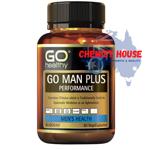 GO Healthy GO Man Plus Performance - Viên uống tăng cường sức khỏe sinh lí cho nam giới 60 viên