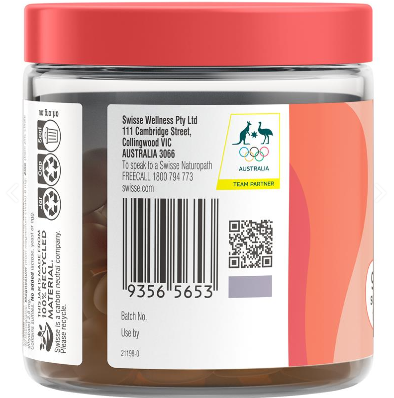 Viên nhai bổ sung Vitamin tổng hợp Swisse Multivitamin Gummies 60 Pack