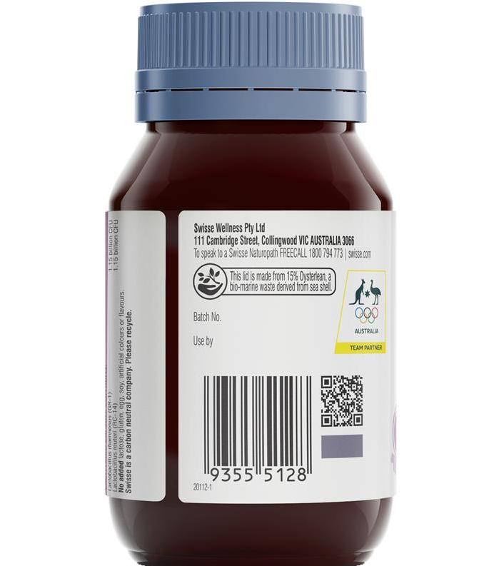 Viên uống men phụ khoa cân bằng giảm hôi vùng kín Swisse Ultibiotic Womens Flora Probiotic 30 viên