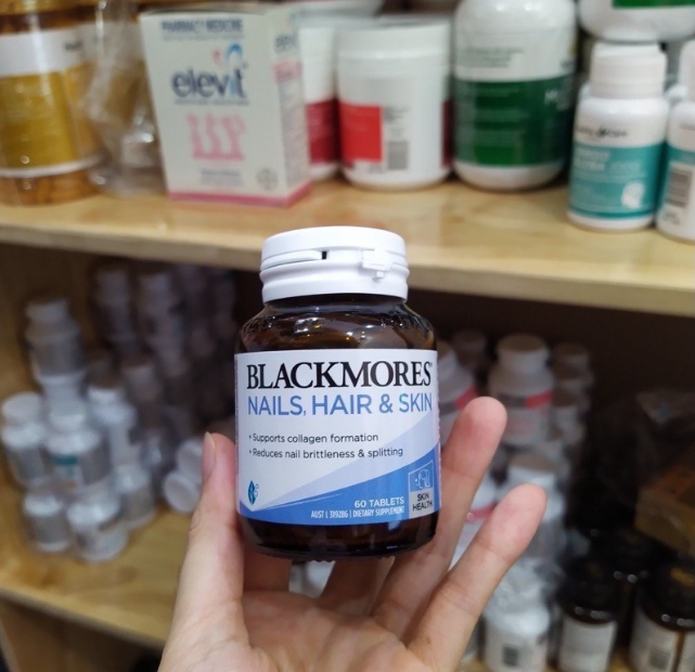 Viên uống Đẹp da, tóc và móng - Blackmore Nails, Hair & Skin