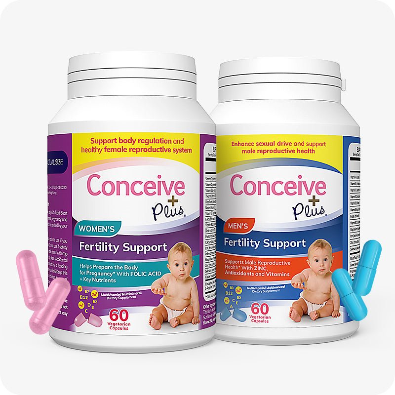 Conceive Plus His and Her Fertility Support Supplements 60 Viên - Bổ Sung & Hỗ Trợ Khả Năng Sinh Sản Của Nam & Nữ