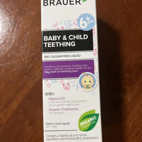 Siro Giảm Đau Cho Bé Mộc Răng Brauer Baby & Child Teething 100mL