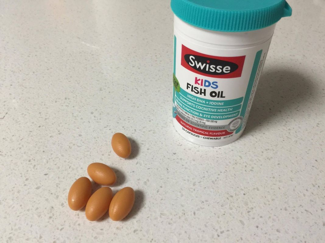 Viên Bổ Sung Dầu Ca Cho Trẻ Em Swisse Kids Fish Oil 60 Viên