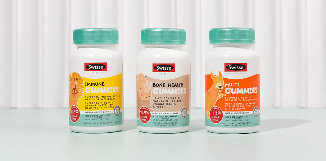 Viên Nhai Hỗ Trợ Chức Năng Hệ Thống Miễn Dịch Cho Trẻ Từ 2 Tuổi Swisse Kids Immune 60 Kẹo Nhai