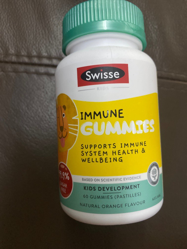 Viên Nhai Hỗ Trợ Chức Năng Hệ Thống Miễn Dịch Cho Trẻ Từ 2 Tuổi Swisse Kids Immune 60 Kẹo Nhai