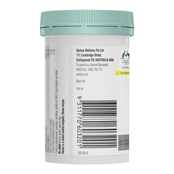 Viên Uống Hỗ Trợ Hệ Miễn Dịch Cho Trẻ Em Tư 2 Tuổi Swisse Kids Immune Health 60 Viên