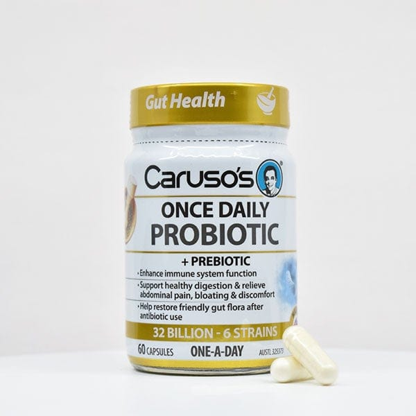 Viên Uống Bổ Sung Men Vi Sinh Carusos Probiotic Once Daily 60 Viên