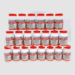 Viên uống cải thiện sức khỏe tổng thể của tóc, da và móng tay Carusos Natural Health Figaro Hair Food Plus 60 Viên