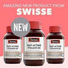 Swisse Fast Acting Vitamin D3 200 Viên