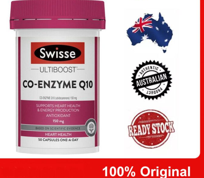 Viên Uống Bỏ Tim Swisse Ultiboost Co Enzyme Q10 150mg 180 Viên