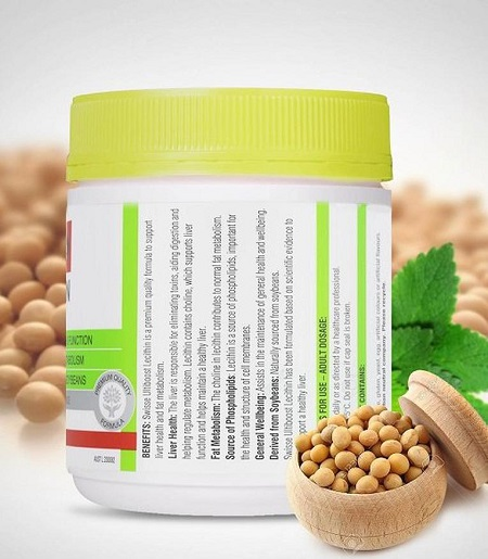Mầm đậu nành Úc Swisse Ultiboost Lecithin 1200mg 300 viên