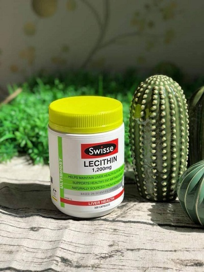 Mầm đậu nành Úc Swisse Ultiboost Lecithin 1200mg 300 viên