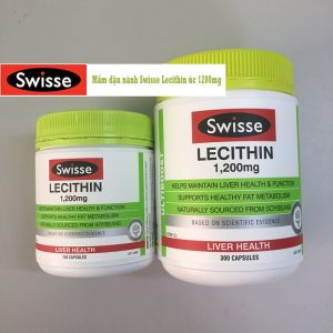 Mầm đậu nành Úc Swisse Ultiboost Lecithin 1200mg 300 viên