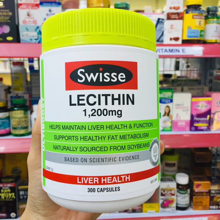 Mầm đậu nành Úc Swisse Ultiboost Lecithin 1200mg 300 viên
