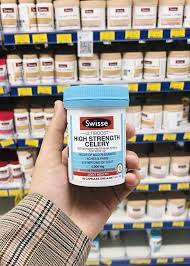 Viên uống điều trị bệnh Gout từ cần tây Swisse Cần tây 5000mg 50 Viên nang