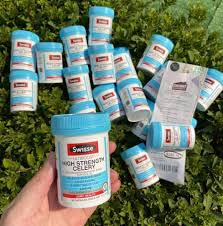 Viên uống điều trị bệnh Gout từ cần tây Swisse Cần tây 5000mg 50 Viên nang