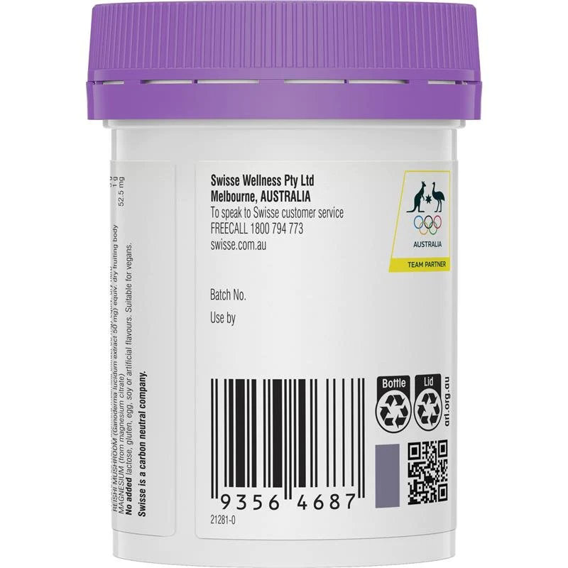 Viên uống hỗ trợ giảm stress từ nhân sâm Ấn Độ Ashwagandha - Swisse Ultiboost Ashwagandha Calm+ 60 Viên