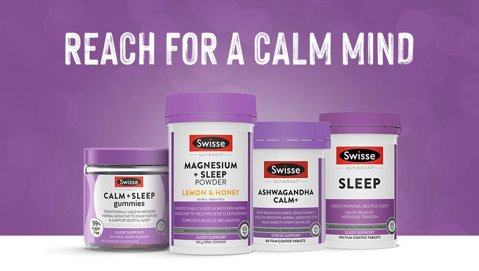 Viên nhai hỗ trợ giấc ngủ Swisse Calm And Sleep Gummies 60 gói