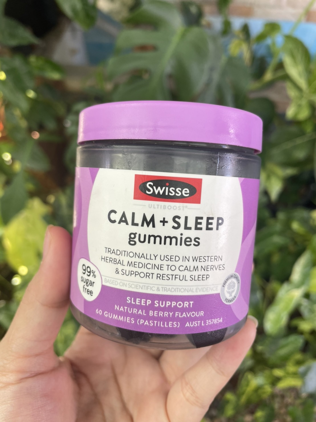 Viên nhai hỗ trợ giấc ngủ Swisse Calm And Sleep Gummies 60 gói